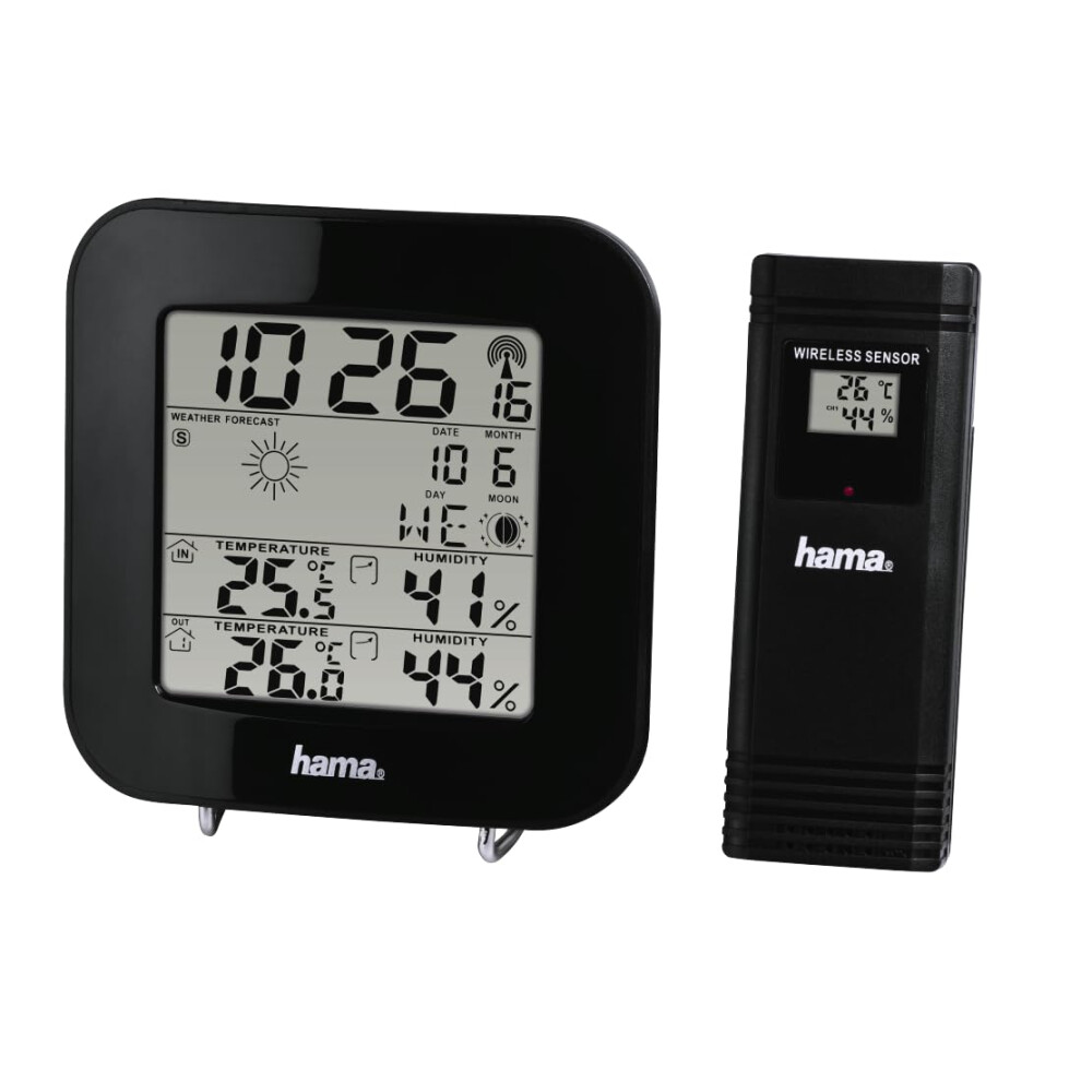 Hama Ews-200 Battery ? Weather Station (, Battery) Black