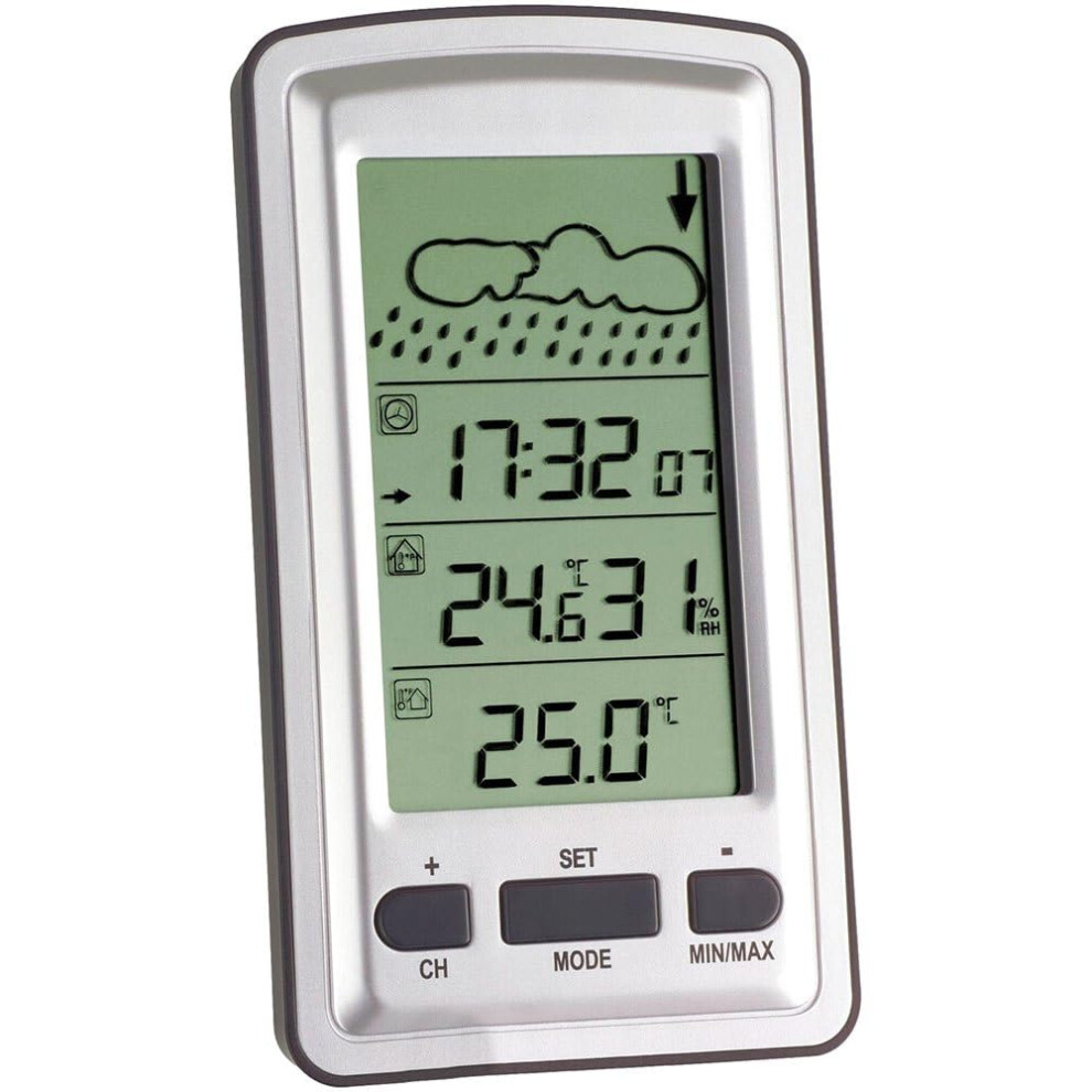 Tfa Dostmann 35.1079 Wireless Weather Station Axis (Silver) 4009816016553