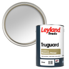 Leyland Trade Truguard Stabilising Masonry Primer, Clear, Coverage 6m2 per Litre, 5L