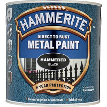 Hammerite Metal Paint Hammered 2.5L Black