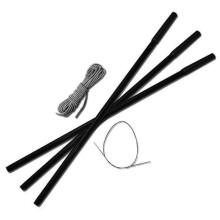 TentSpares - Hi Gear Zenobia 6 & Zenobia Elite 6 Fibreglass Tent Pole Repair Kit, Tent Poles Replacement, Tent Poles