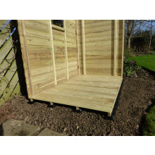 EcoBearer Shed Base Kit for an 8ft x 6ft with 6 bearers- Kit consists of 24