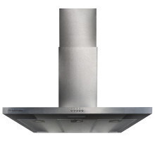 Russell Hobbs Chimney Cooker Hood 90cm T-Shaped Kitchen Extractor Fan in Stainless Steel, 3 Speed Settings & LED Light Extraction & Recirculation