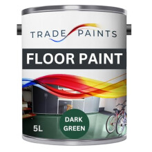 Heavy Duty Quick Dry Floor Paint - Garage, Workshop, Warehouse, Industrial Floor Paint - Ideal For Concrete, Stone, Brick, Wood & Metal (British