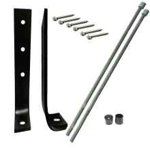Y anchor Shed, Arbor, Gazebo, Pergola Anchor Bracket, Screw Fixing - Soft Ground Kits (Long)