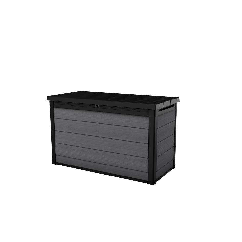 Keter Cortina Cushion Box 200, 757L Storage Space, External Dimensions: 151.7 x 72.5 x 90 cm, Weatherproof, Waterproof, Evotech Material-image-OPC-PHNTY7R-NEW