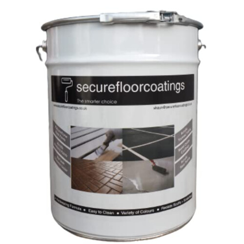 Secure Floor Coatings Super durable oil based semi gloss paint, 20L !! DARK GREY