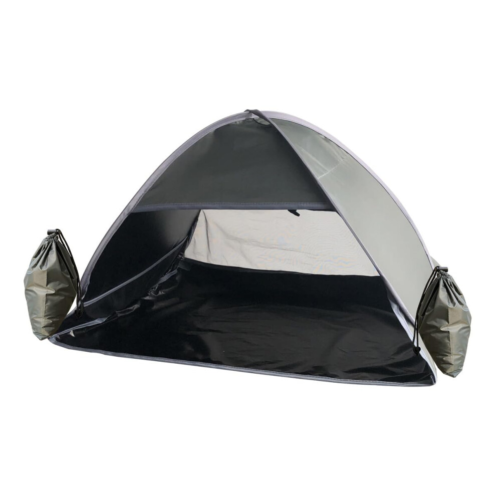 RXQNN Small Pop Up Beach Tent with Meshed Window, Portable Head Tent Beach Pet Shade for Small Dogs/Cats (Dark Green)-image-OPC-PHNTYBJ-NEW