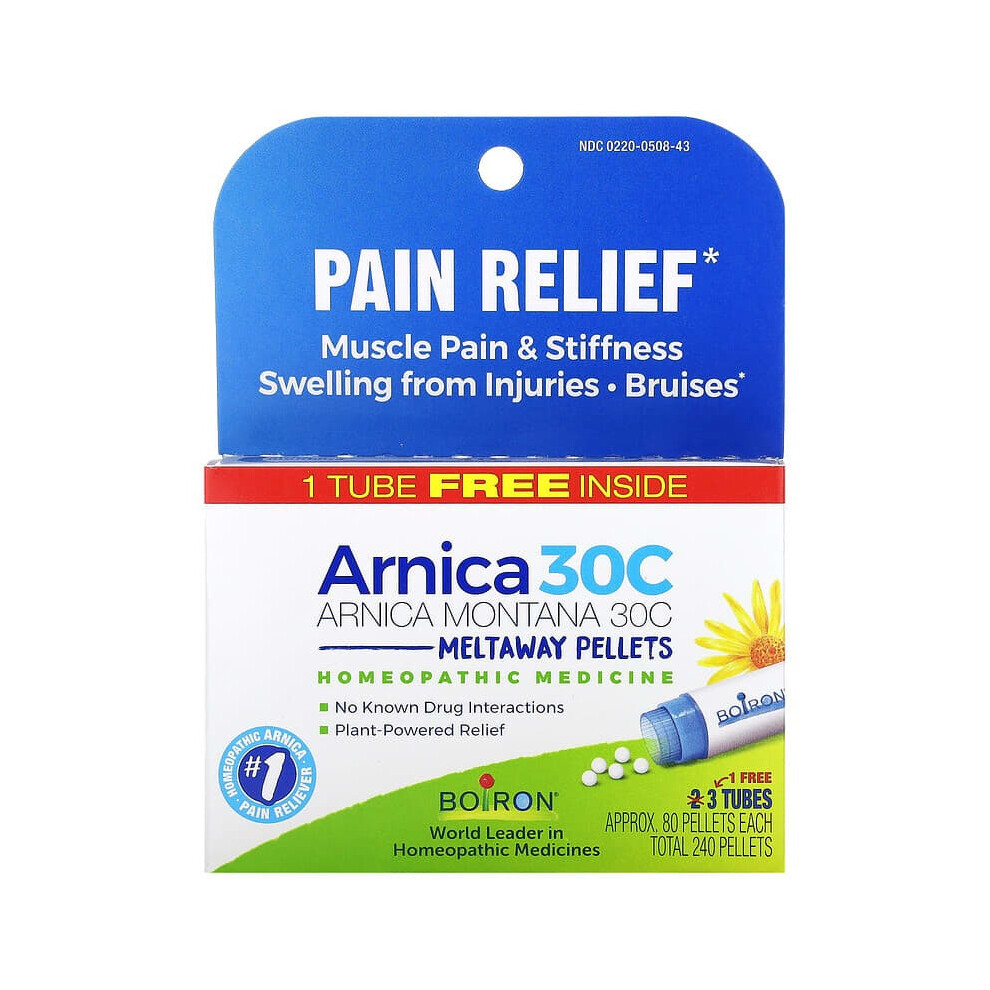 Boiron Arnica Montana 30C - 3 Tubes