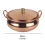 (20cm, Copper) Pure Copper Stew Pan with Lid 18cm Durable Cookware for Professional Kitchen 2