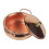 (20cm, Copper) Pure Copper Stew Pan with Lid 18cm Durable Cookware for Professional Kitchen 1