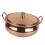 (26cm, Copper) Pure Copper Stew Pan with Lid 18cm Durable Cookware for Professional Kitchen 1