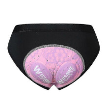 (M, 118 Pink Pad) Women Cycling Briefs 3d Gel Eva Padded Breathable Bike Sports Underwear Shorts