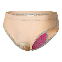 (2XL, 117 Beige) Women Cycling Briefs 3d Gel Eva Padded Breathable Bike Sports Underwear Shorts