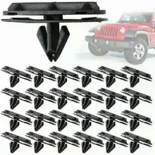 (50pcs) 50/100pcs Jeep Wrangler Fender Flare Rocker Moulding Clips Replace Door Sill Plate Buckle 68039280-AA