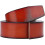 (style2) Men's Leather Ratchet Belt Strap Only 35mm Leather Belt 2