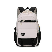 (Black) Casual School Bookbag Travel Backpack for Teen Girls