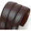 (style6) Men's Leather Ratchet Belt Strap Only 35mm Leather Belt 2