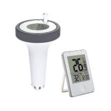 Pool Thermometer Digital Wifi Thermometer with Digital Pool Thermometer, Lcd Display, Ipx7 Floating Thermometer for Pool