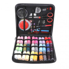 126pcs Sewing Kit with Case Complete Tools Portable Sewing Supplies for Adults Beginner Contains Thread Scissors Needles