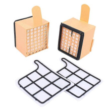 4 Motor Protection Filter (Motor Filter) + 4 HEPA () Filters for Vorwerk Kobold VK 135, 136, VK135