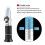 Wine Refractometer,Hand Held Brix/Alcohol Refractometer with ATC for Wine Making Homebrew Kit, Dual Scale(Brix 0-40%, Alcohol 0-25%) 2