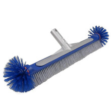 Professional 17.5 'Floor and Wall Pool Cleaning Brush Nylon bristles around harsh