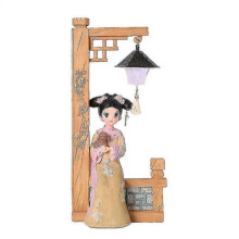 Antique Girl Princess Small Night Light Lamp Home Decoration Ornaments