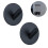 2PCS Self-adhesive Towel Hooks, Stainless Bathrobe Hooks Wall Towel Holders 2