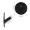 2PCS Self-adhesive Towel Hooks, Stainless Bathrobe Hooks Wall Towel Holders 4