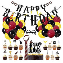 49pcs Harry Potter Birthday Party Decoration Set