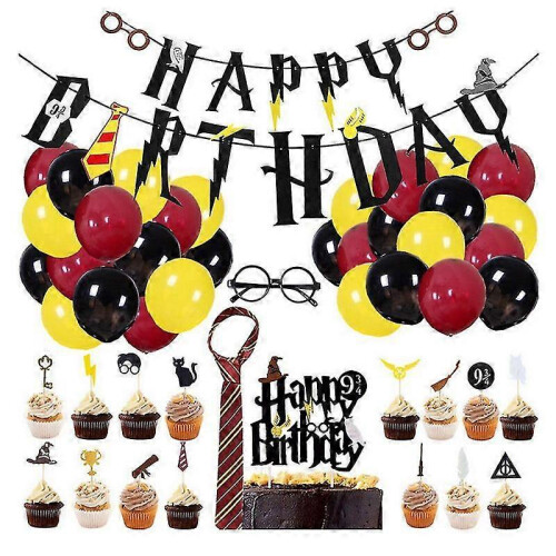 49pcs Harry Potter Birthday Party Decoration Set