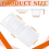 100 Pcs Wax Melt Molds Clear Empty Plastic Clamshells Container PET Single Cube 1 Oz Candle 8