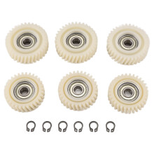 6 kpl 47,5x13mm 41,5x11mm vino planeettapyörä 35 31 hammasta kierukkapyörät 7,94 mm laakerit sähköpyörän napamoottorin osaan