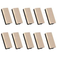 Lot de 10 gommes à tableau noir en feutre de laine, sans poussière, pour tableau noir, pour enfants et enseignants