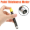 2 PCS Car Paint Thickness Tester Gauge for Tool Crash Checking Meter with Magnetic Tip Scale Indicate 6