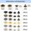 Leather Snap Fasteners Kit, 120 Set Metal Buttons Press Studs with 6 Setting Tools, for Clothes, Bracelets, Jackets 5