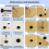 Leather Snap Fasteners Kit, 120 Set Metal Buttons Press Studs with 6 Setting Tools, for Clothes, Bracelets, Jackets 8