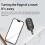 Bluetooth5.0 Mobile Phone Remote Control Button for Selfie Shutter E-Book Page Turning Wireless ControllerA 6