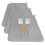 3PCS Dish Drying Mat,Absorbent Microfiber Dishes Drainer Mats 1