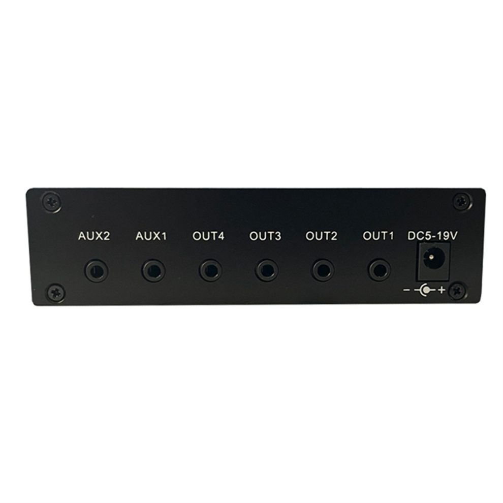 Au-204 Stereo Audio Signal Mixer Board Headphone Driver Power Amplifiers Distributor 3.5Mm 4851097970983