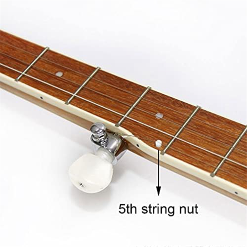 Real Bone Banjo 5Th String Nut for 5 5x3mm 2