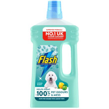 Flash Pet Odour Eliminator Floor Cleaner 1L (C000145) - Eliminates pet mess odours on most surfaces