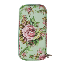 Breinaalden etui zonder haken en accessoires, opbergtas met rits en webvakken voor diverse B