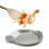 Spaetzlemaker deksel van roestvrij staal met schraper, traditionele Duitse eiernoedelpan, spaghettizeef 3
