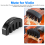 Βιολί Rubber Mute 4/4 για ελαφριά εξάσκηση, μαύρο 8