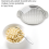Spaetzlemaker deksel van roestvrij staal met schraper, traditionele Duitse eiernoedelpan, spaghettizeef 9