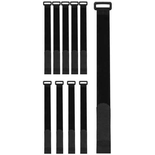 Lot de 10 sangles de fixation pour porte-vélos, 30 cm 2
