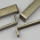 (128mm Handle) Antique Brass Cupboard Handles Rustic Square Bar 18