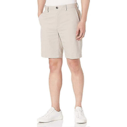 (32,Khaki)Men's Chino Shorts Khaki